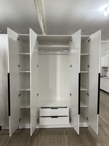 склад итальянской мебели: Шкаф для одежды, Новый, Прямой, ЛДСП — 3