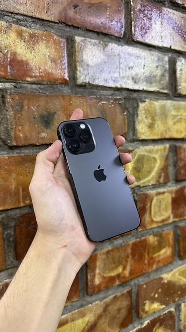 poco 3pro: IPhone 14 Pro, Б/у, 128 ГБ, Черный, Защитное стекло, Чехол, 83 % — 1