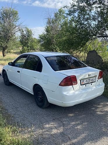 mitsubishi kolt: Honda Civic: 2001 г., 1.5 л, Автомат, Газ, Седан — 4