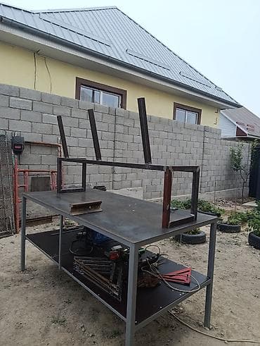 стул токмок: Отургуч Металл, Жөлөнгүчү менен, Чатырсыз — 2
