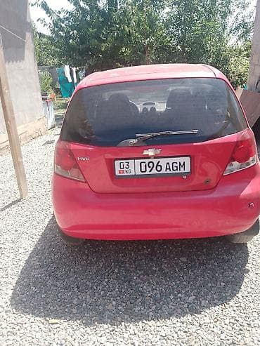 Унаа: Chevrolet Aveo: 2005 г., 1.2 л, Кол менен иштөөчү, Бензин, Хетчбек — 2