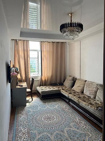 Продажа квартир: 1 комната, 45 м², Аламедин-1 мкр Элитка, 7 этаж — 8