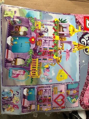 дом палатки: Продаю два комплекта Лего замок с принцессами и замок с пони. всё в — 3