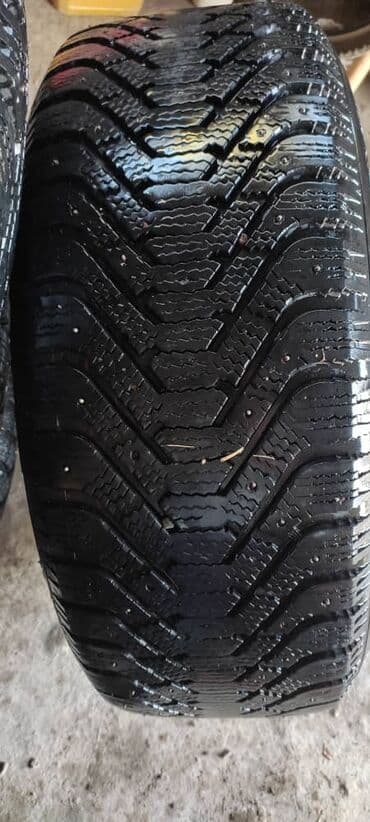 Шины: Колеса в сборе 255 / 55 / R 19, Зимняя шипованная, Б/у, Комплект, Литые — 4