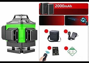 3д пол: Лазерный уровень зелёный луч16 линий, и 12линий дальность луча 30 — 2