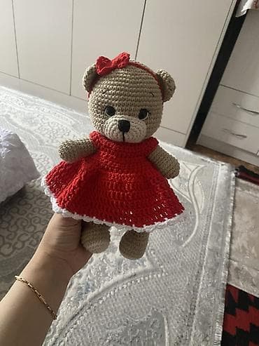 мишки ош: Вязаные крючком игрушки амигуруми - Медвежата и зайчата, выполненные — 1