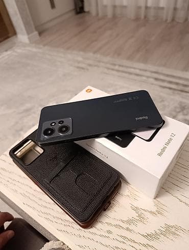 xs iphon: Redmi, Redmi Note 12, Б/у, 256 ГБ, цвет - Синий, 2 SIM — 1