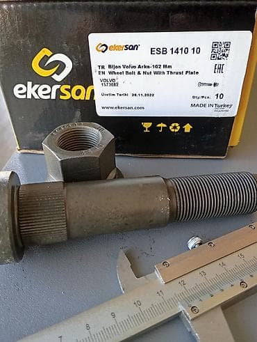 гайки на тойота: Шпильки Ekersan — ступичный болт с гайкой и опорным кольцом. Варианты — 2