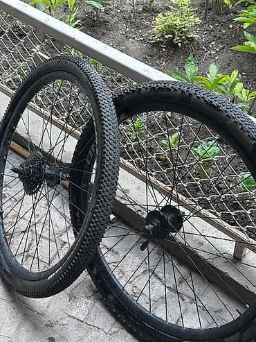 Спорт и хобби: Продам комплект колес 26" в отличном состоянии. Колеса заказывал из — 5