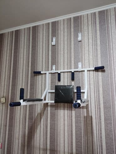 купить турник и брусья для дома: Турник, 3 в 1, Настенный, Новый, Платная доставка, Самовывоз — 3