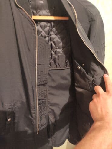 tech fleese: Продаю ветровку - бомбер длинный,покупал в Корее за 6000сом,одевал — 2