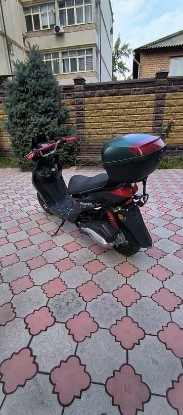 купить трехколесный электроскутер бу: Черный мопед Самурай — 6