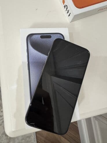 айфон американец: IPhone 15 Pro, Natural Titanium, Защитное стекло, 88 % — 6