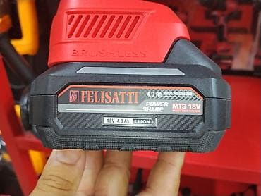 елект: Аккумуляторная углошлифовальная машина Felisatti FT1576 - Тип — 2
