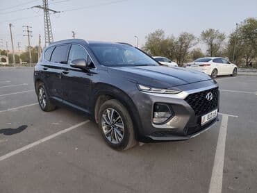 авто рассрочка бишкек без первоначального взноса: Hyundai Santa Fe: 2018 г., 2 л, Автомат, Дизель, Кроссовер — 1