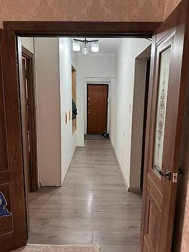 квартиры в кок жаре: 4 комнаты, 106 м², Кок-Жар мкр 106 серия улучшенная, 7 этаж, Свежий ремонт — 6
