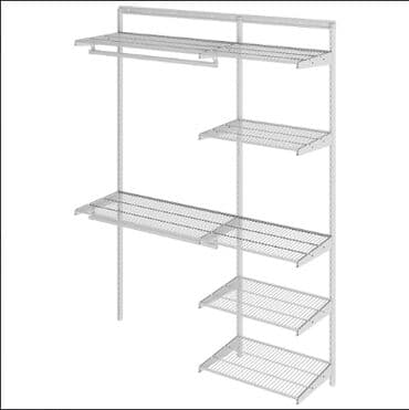 стенка белый: Гардеробная система ПРАКТИК Home Optima G150 белая отличается — 1