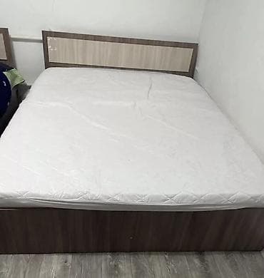 Двуспальная кровать с матрасом - Размер спального места: 160×200 см — 2