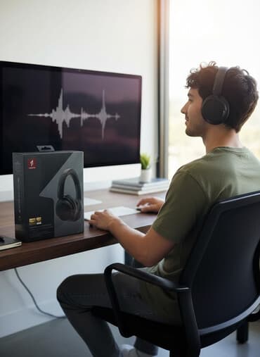 удлинитель для наушников 1м: Полноразмерные, 1More, Новый, Беспроводные (Bluetooth), Студийные — 1