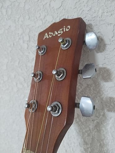 гитара valencia: Акустическая гитара Adagio MDF41J CSB - Формат: дредноут с вырезом — 2