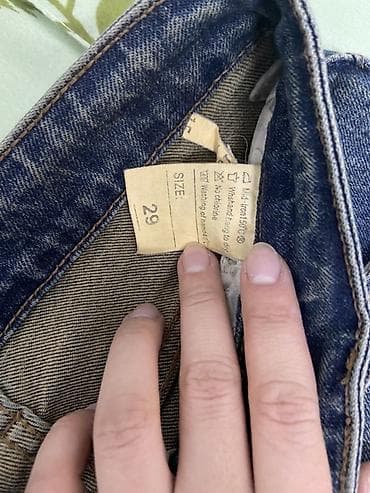 29 размер: Джинсы, Прямые, Высокая талия — 3