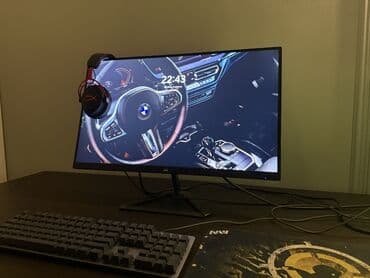 logitech клавиатура: Монитор, ViewSonic, Б/у, QLED, 27" - 28" — 3