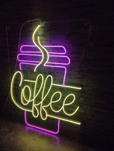 изготовление рекламных вывесок: | Неоновые вывески, Вывески, | Разработка дизайна, Снятие размеров — 5