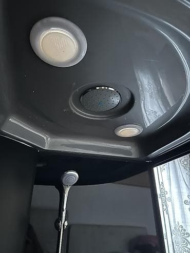 душевой уголок: Душевая кабина Полукруглая, Покрытие: Тонированное — 3