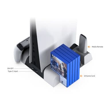 вентиляторы: Многофункциональная охлаждающая подставка для PS5 Охлаждающая — 3