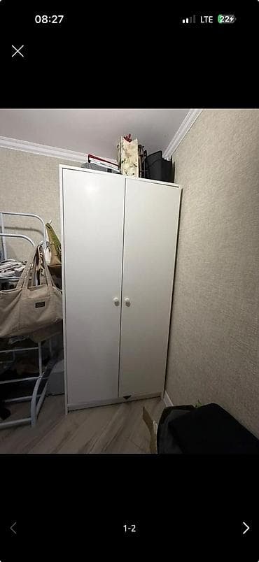 Шифоньер, шкаф для одежды, Б/у, Прямой, ЛДСП