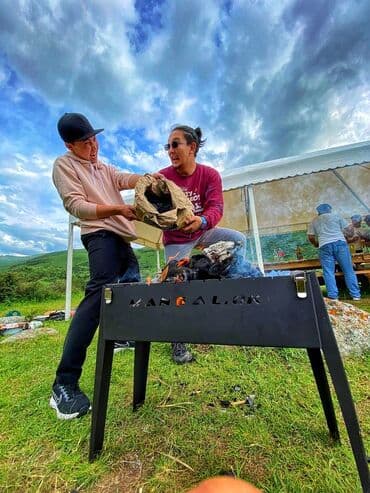 заправка газовых баллонов бишкек: Мангал Портативный, Самовывоз, Платная доставка — 3