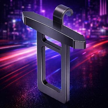 Автомобильная клипса-заглушка ремня безопасности с крючком-карабином