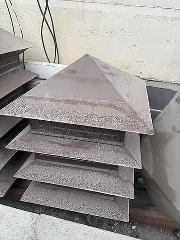 бетон столб: Колпаки на заборы — 1