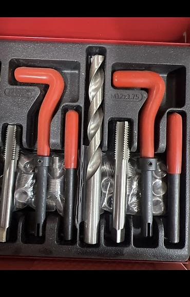 m8: Набор для восстановления резьбы (Thread Repair Set) в пластиковом — 3