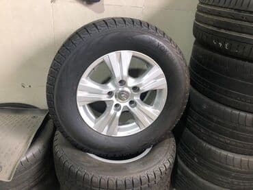 x5 e53: Колеса в сборе 285 / 60 / R 18, Зима, Б/у, Комплект, Внедорожные (АТ/МТ), Литые, отверстий - 5 — 1