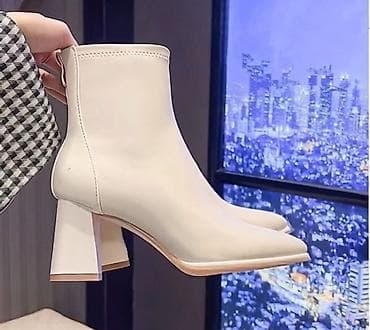 обувь 46 размер: Туфли, 36, 36.5, 37, Новый, цвет - Бежевый, Самовывоз — 2