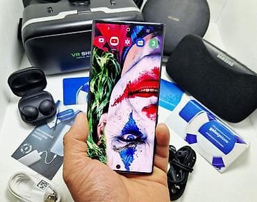 очки виртуальности: Samsung Note 10, Б/у, 512 ГБ, цвет - Черный, 2 SIM, 1 SIM, eSIM — 7