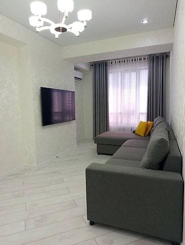 маликова 91: 2 комнаты, 62 м², Аламедин-1 мкр Элитка, 6 этаж — 5