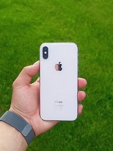 iphone 5s never lock: IPhone X, Б/у, 64 ГБ, Серебристый, 100 % — 3