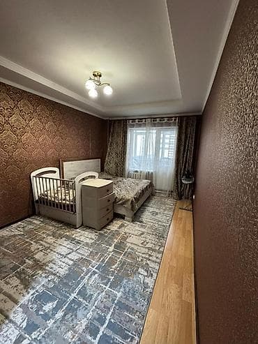 3 х комнатные квартиры в бишкеке: 2 комнаты, 87 м², 3 этаж — 4