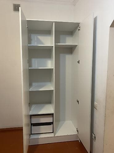 шванери: Шифоньер, шкаф для одежды, Прямой, ЛДСП — 1