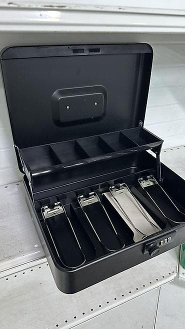 Продается Кассовый металлический ящик с кодовым замком с кодовым — 3