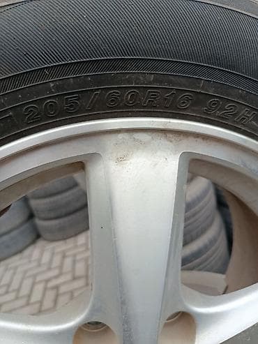 пакрышка 205 60 16: Колеса в сборе 205 / 60 / R 16, Лето, Б/у, Комплект, Легковые, Литые, отверстий - 5 — 4
