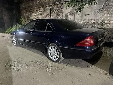 Mercedes-Benz S-Class: 2001 г., 3.2 л, Автомат, Бензин, Седан — 1