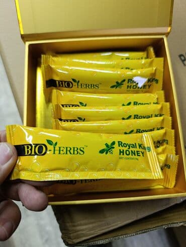 magic pack: Медовая добавка Bio-Herbs Royal King Honey в индивидуальных саше — 1