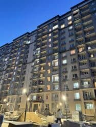 пол дом бишкеке: 2 комнаты, 67 м², Элитка, 13 этаж, ПСО (под самоотделку) — 4