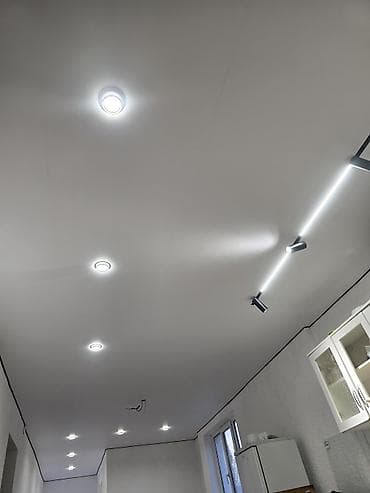 профиль для натяжного потолка: Натяжной потолок Глянцевое Монтаж — 10