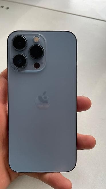 iphone 14 plus: IPhone 13 Pro, Б/у, 128 ГБ, Sierra Blue, Чехол, 77 % — 4