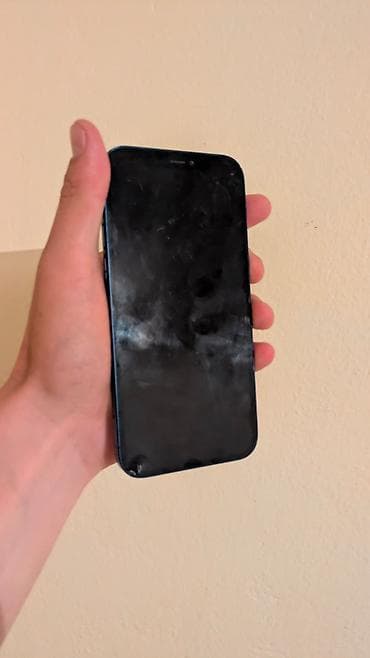 IPhone 12, Б/у, 64 ГБ, Синий, 82 %
