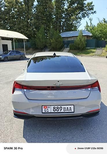 продаю витз: Hyundai Avante: 2021 г., 1.6 л, Автомат, Гибрид, Седан — 6